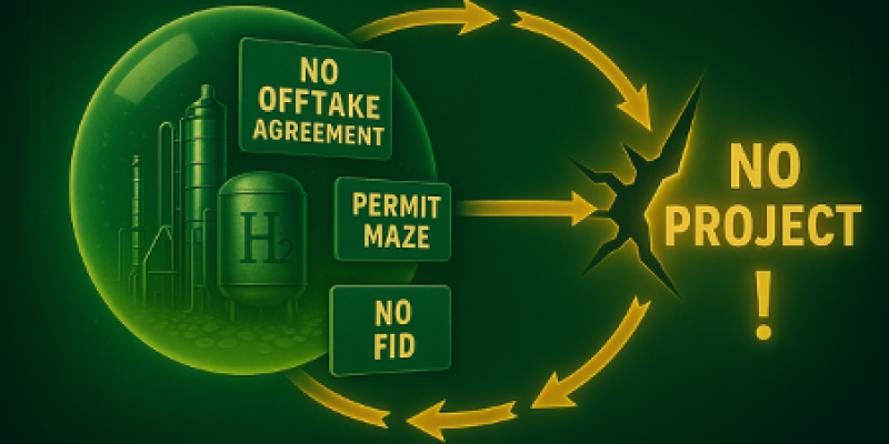 Escape the hydrogen bubble